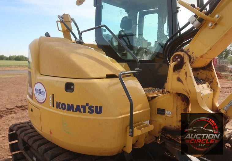 2018 Komatsu PC88MR-10  mini excavator