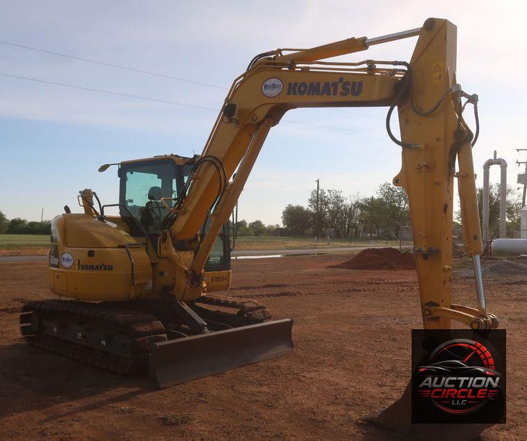 2018 Komatsu PC88MR-10  mini excavator
