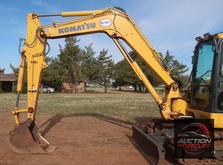 2018 Komatsu PC88MR-10  mini excavator