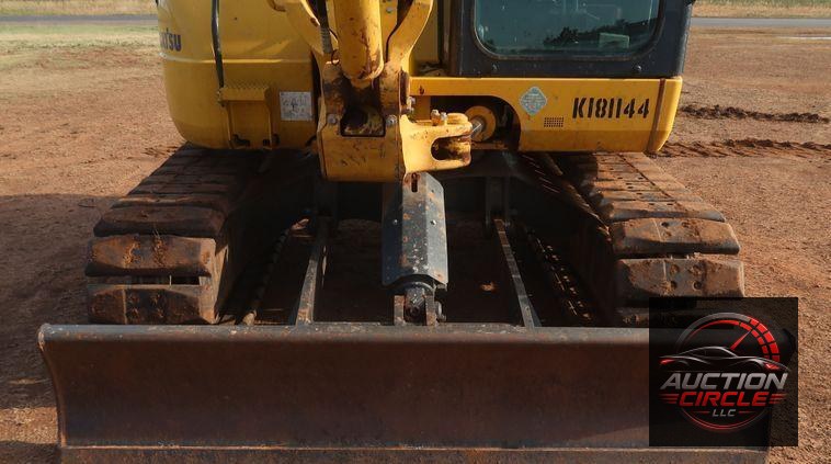 2018 Komatsu PC88MR-10  mini excavator