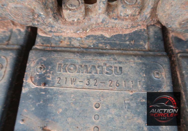 2018 Komatsu PC88MR-10  mini excavator