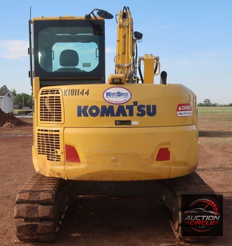 2018 Komatsu PC88MR-10  mini excavator
