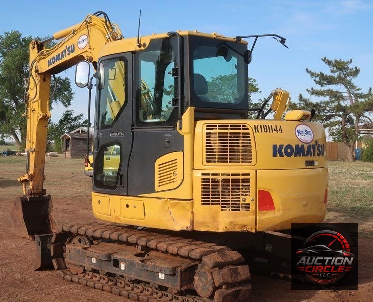 2018 Komatsu PC88MR-10  mini excavator