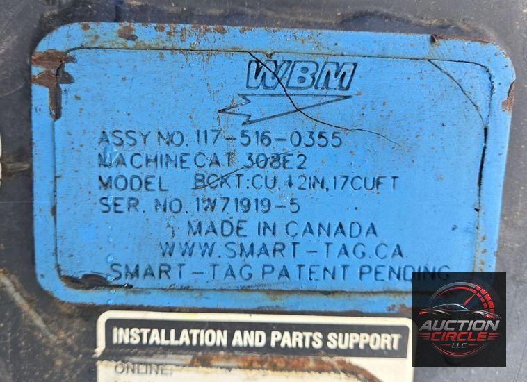 2023 Caterpillar 308 CR mini excavator