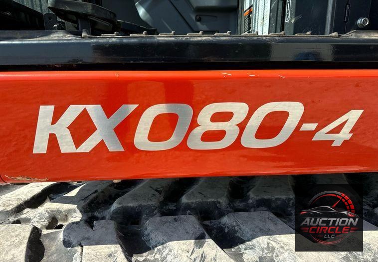 2020 Kubota  KX080-4S2 mini excavator