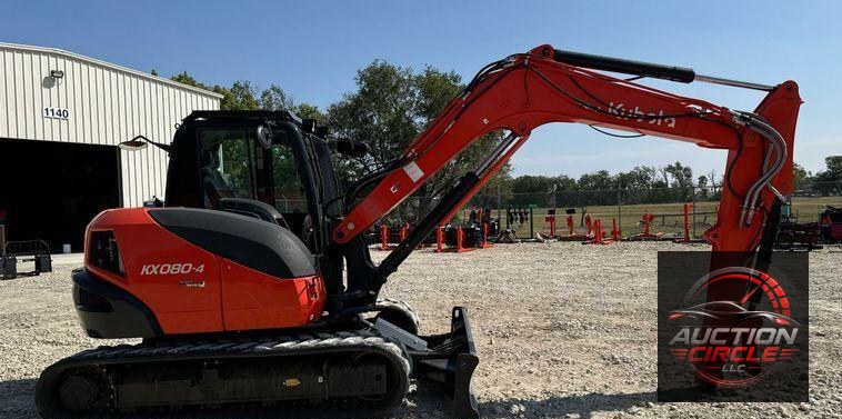 2020 Kubota  KX080-4S2 mini excavator
