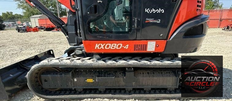 2020 Kubota  KX080-4S2 mini excavator