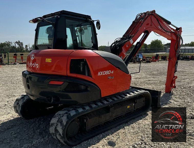 2020 Kubota  KX080-4S2 mini excavator
