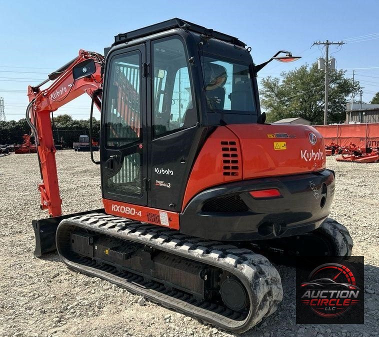 2020 Kubota  KX080-4S2 mini excavator
