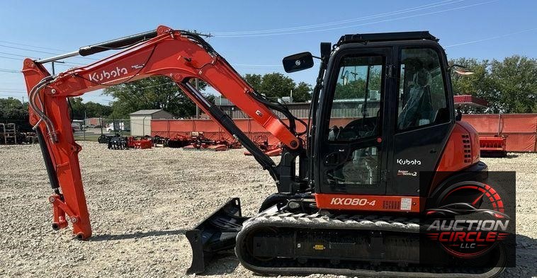 2020 Kubota  KX080-4S2 mini excavator