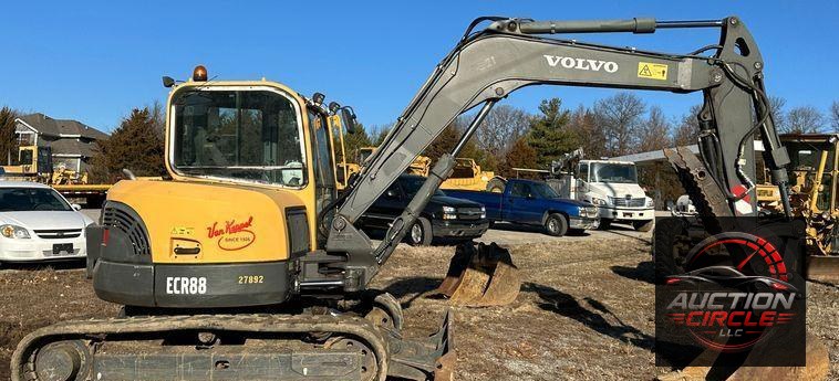 2013 Volvo ECR88  mini excavator