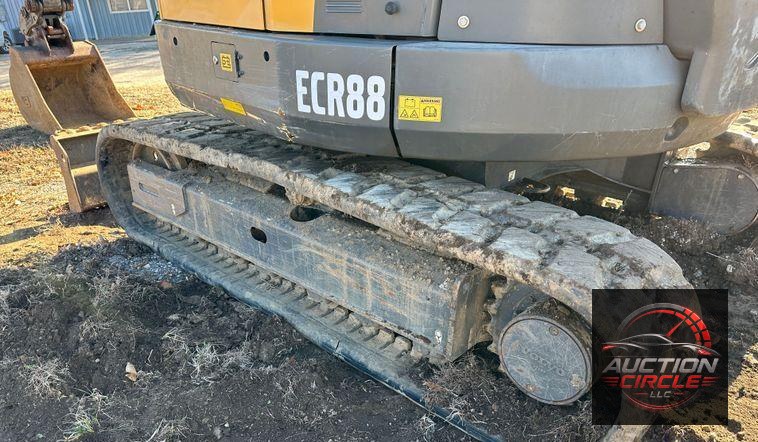 2013 Volvo ECR88  mini excavator
