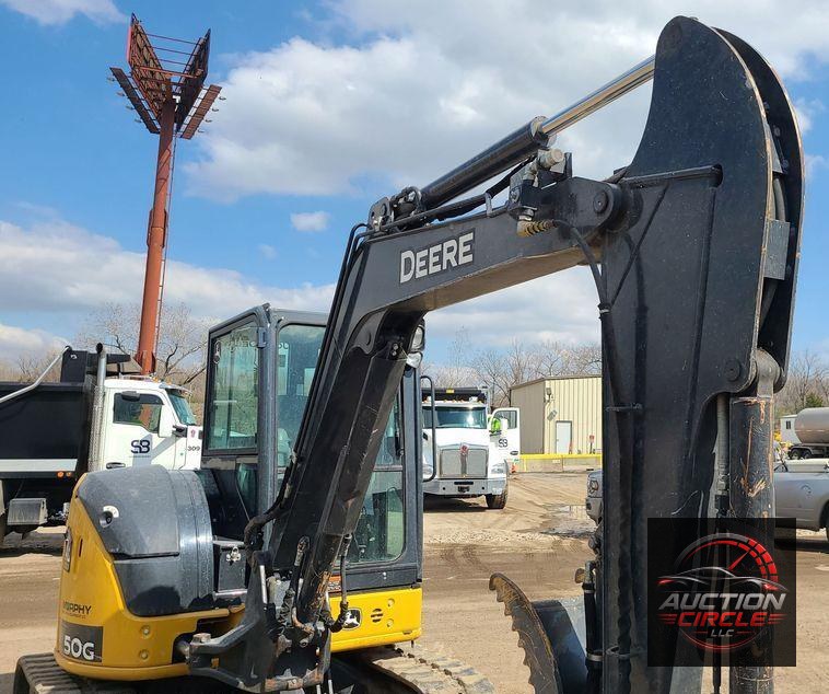 2019 John Deere 50G  mini excavator