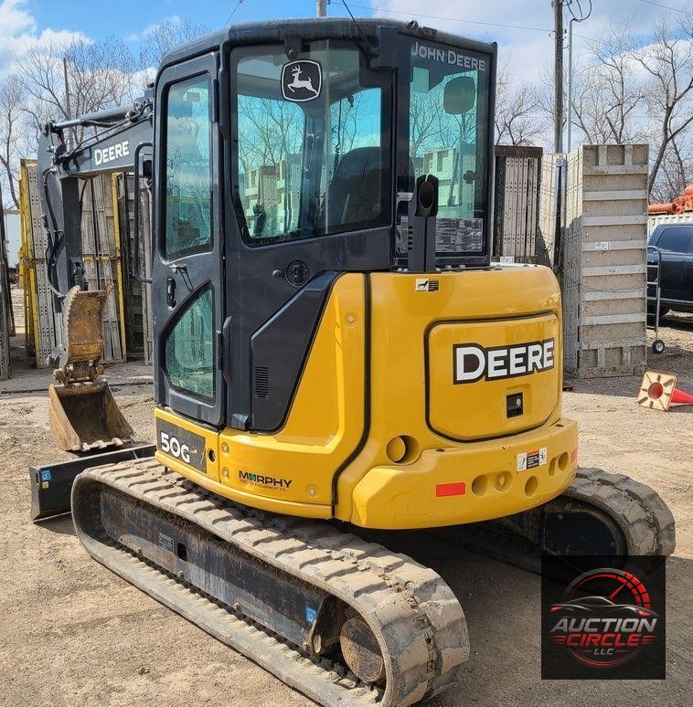 2019 John Deere 50G  mini excavator