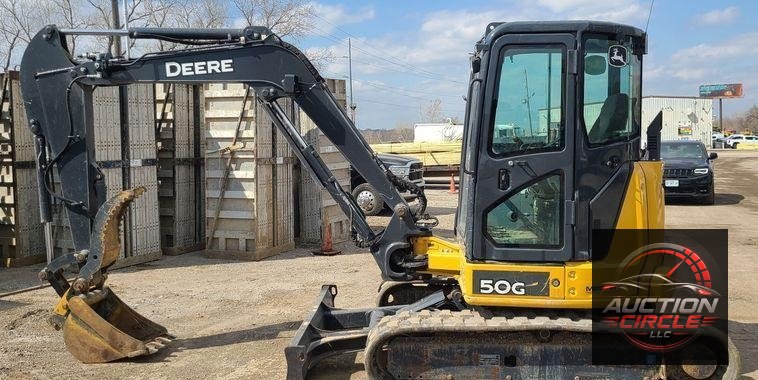 2019 John Deere 50G  mini excavator