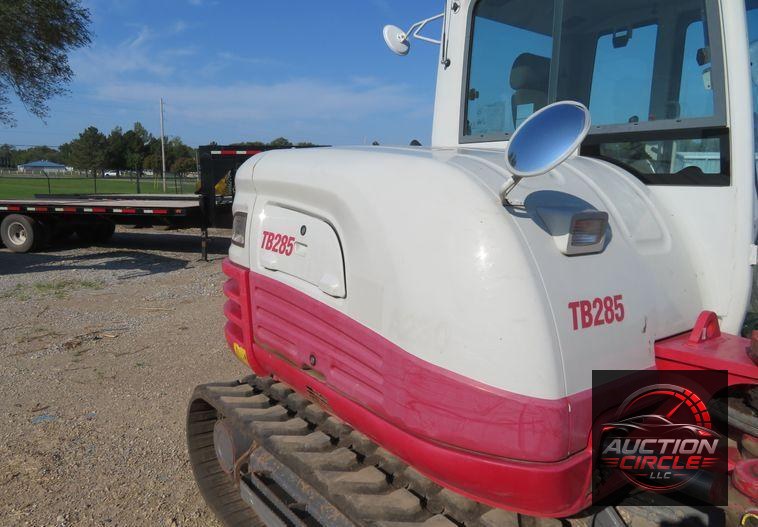 2013 Takeuchi TB285 mini excavator