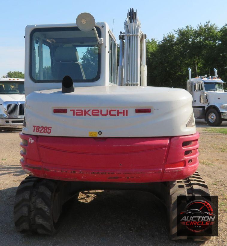 2013 Takeuchi TB285 mini excavator