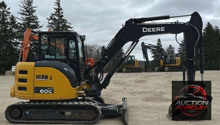 2020 John Deere 60G  mini excavator