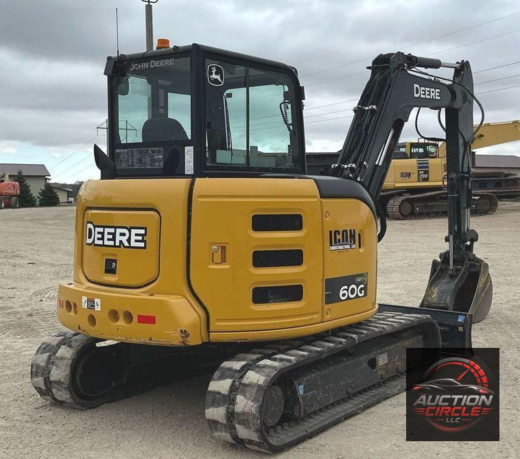 2020 John Deere 60G  mini excavator