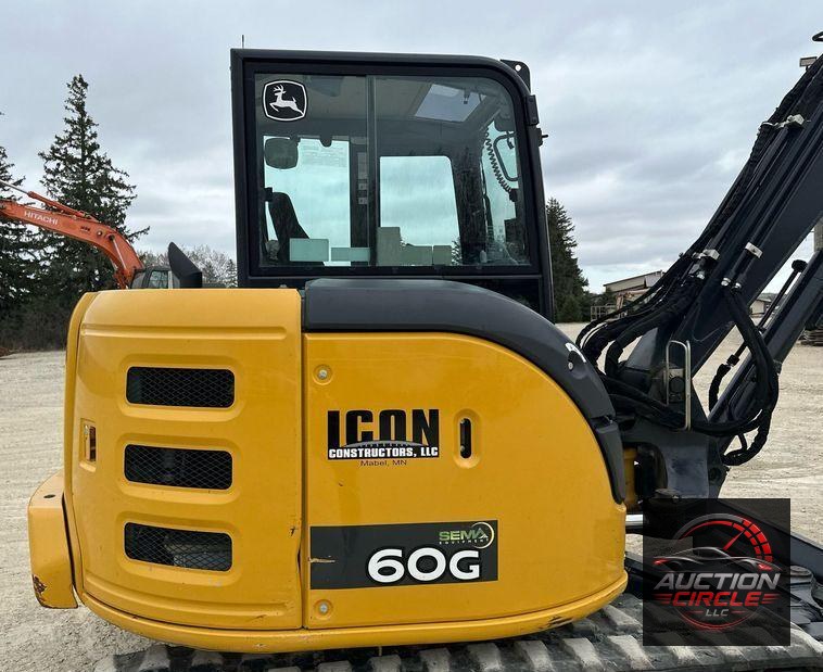 2020 John Deere 60G  mini excavator