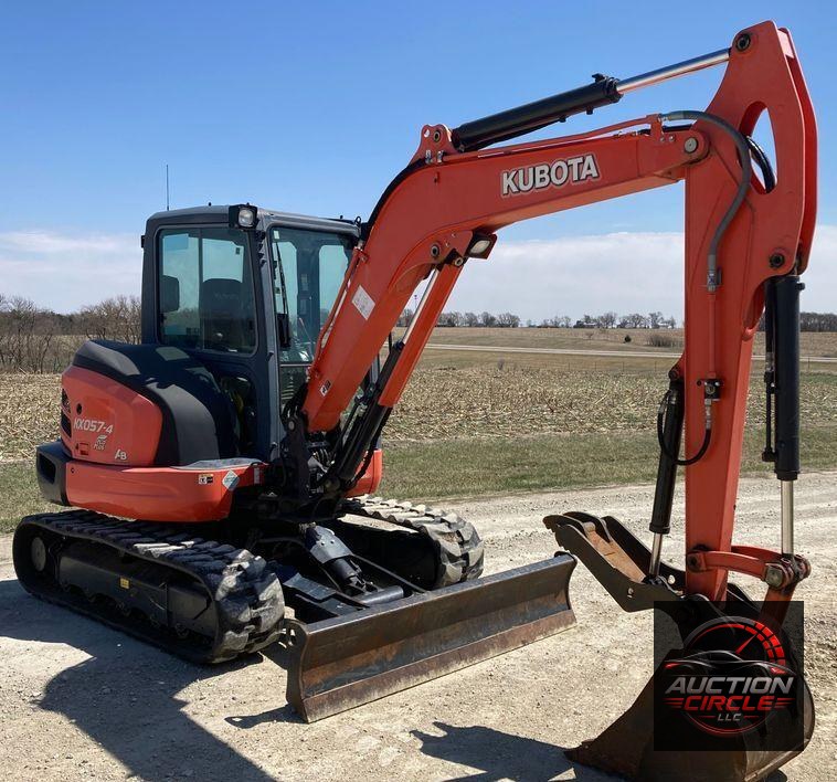 2016 Kubota KX057-4  mini excavator