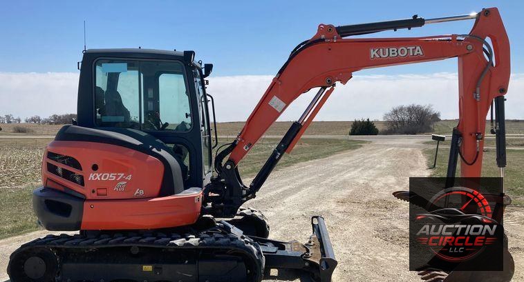 2016 Kubota KX057-4  mini excavator
