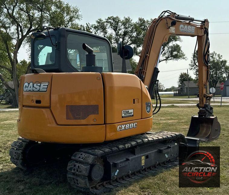 2017 Case CX80C mini excavator