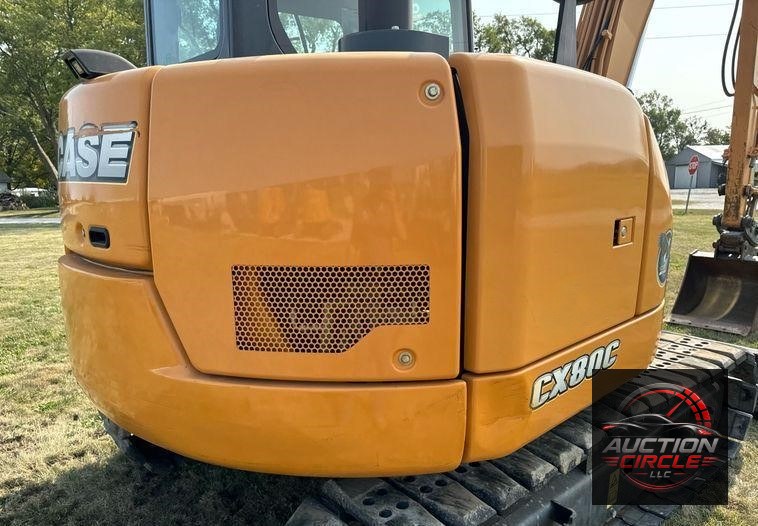 2017 Case CX80C mini excavator