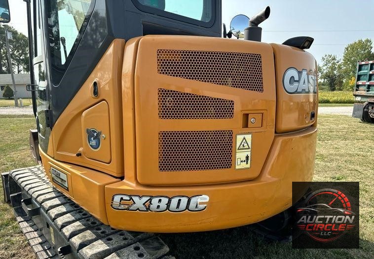 2017 Case CX80C mini excavator