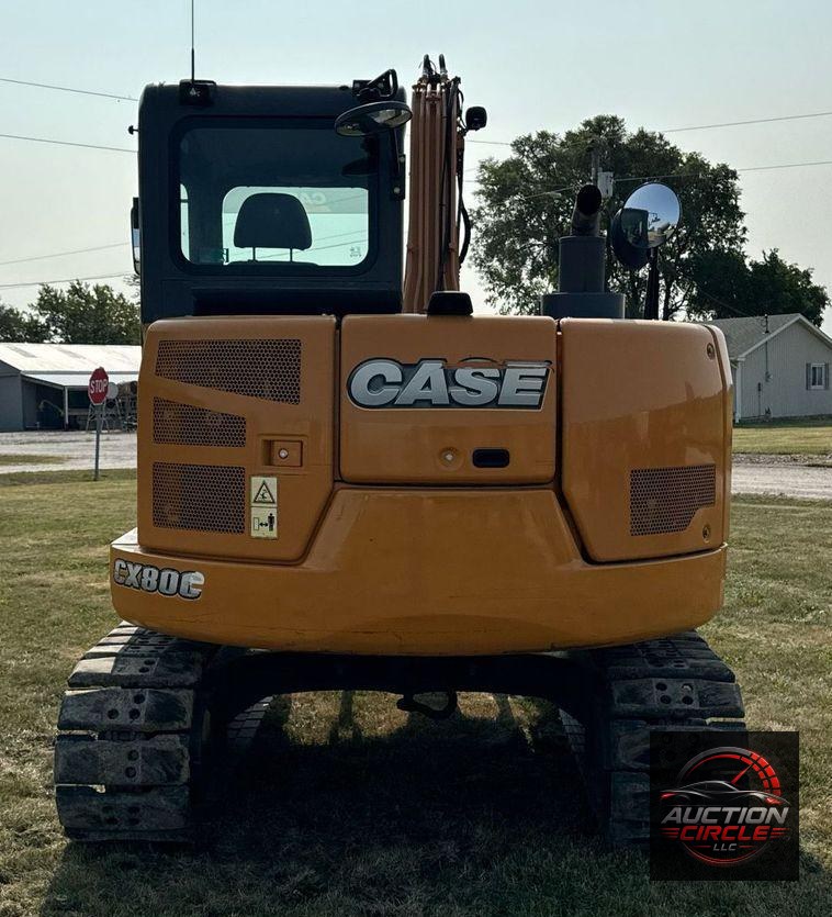 2017 Case CX80C mini excavator