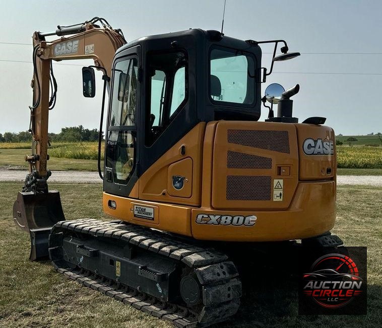 2017 Case CX80C mini excavator
