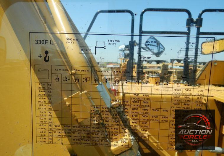 2018 Caterpillar 330FL  excavator