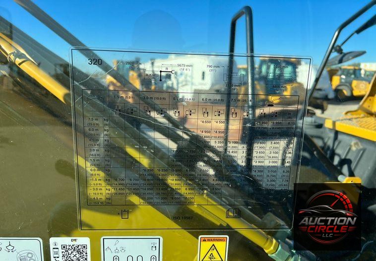 2018 Caterpillar 320  excavator