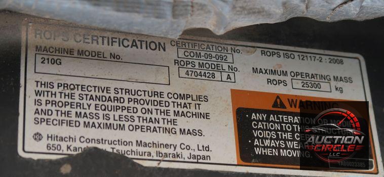 2015 John Deere 210G LC  excavator