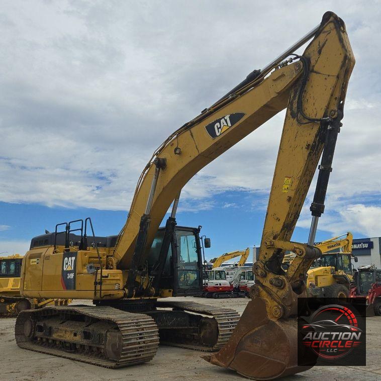 2015 Caterpillar 349FL excavator