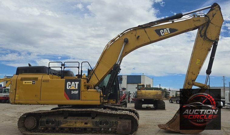 2015 Caterpillar 349FL excavator