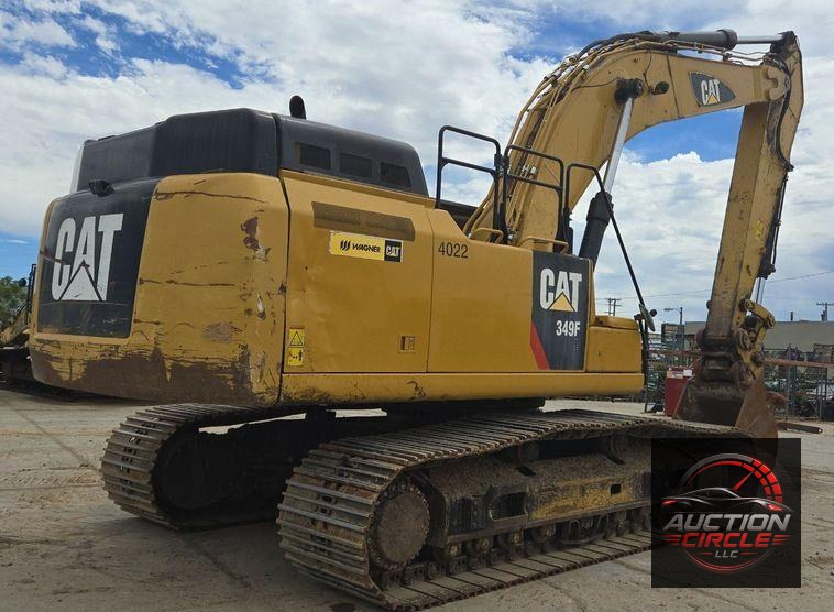 2015 Caterpillar 349FL excavator