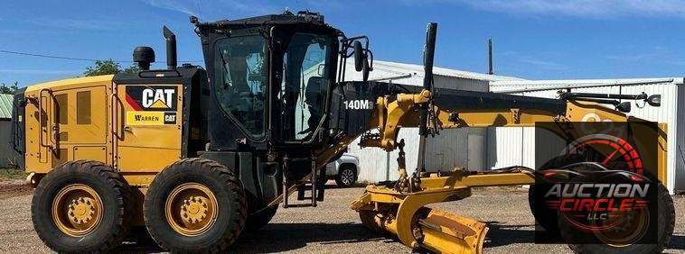 2018 Caterpillar 140M3  motor grader