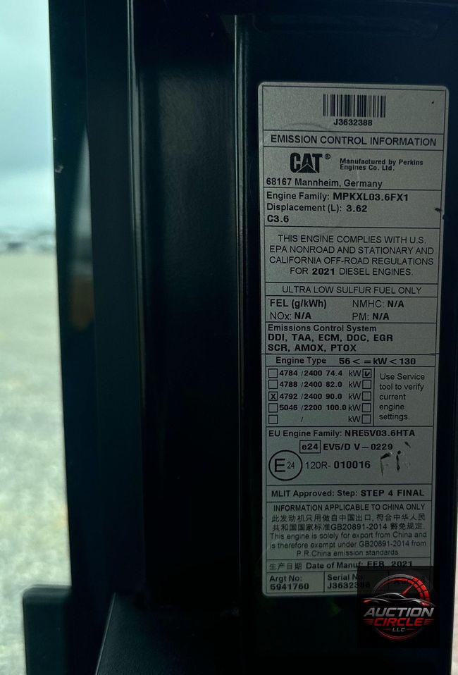 2021 Caterpillar 315GC excavator