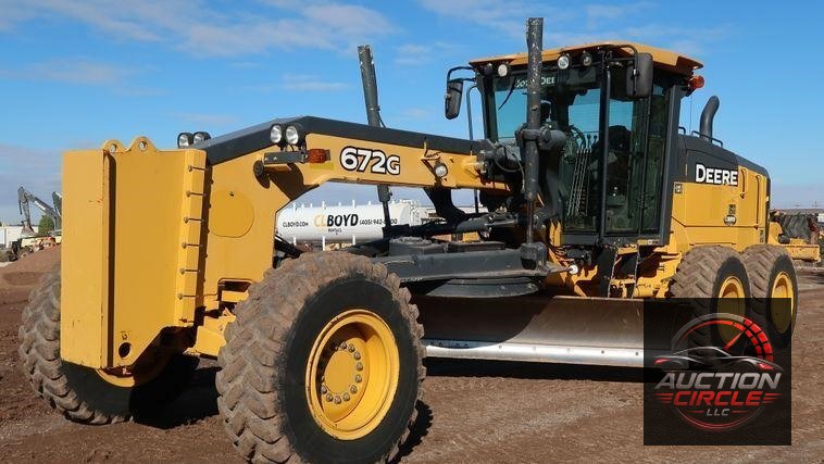 2016 John Deere 672G  motor grader