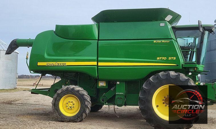 2008 John Deere 9770 STS  RWA combine