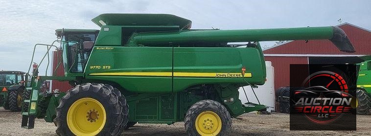 2008 John Deere 9770 STS  RWA combine