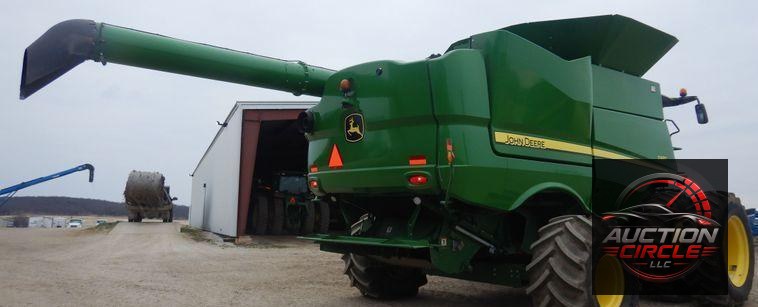 2017 John Deere S680S RWA combine