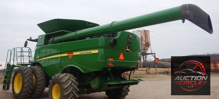 2017 John Deere S680S RWA combine