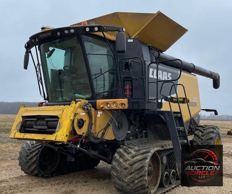 2012 Claas Lexion 750TT  RWA combine