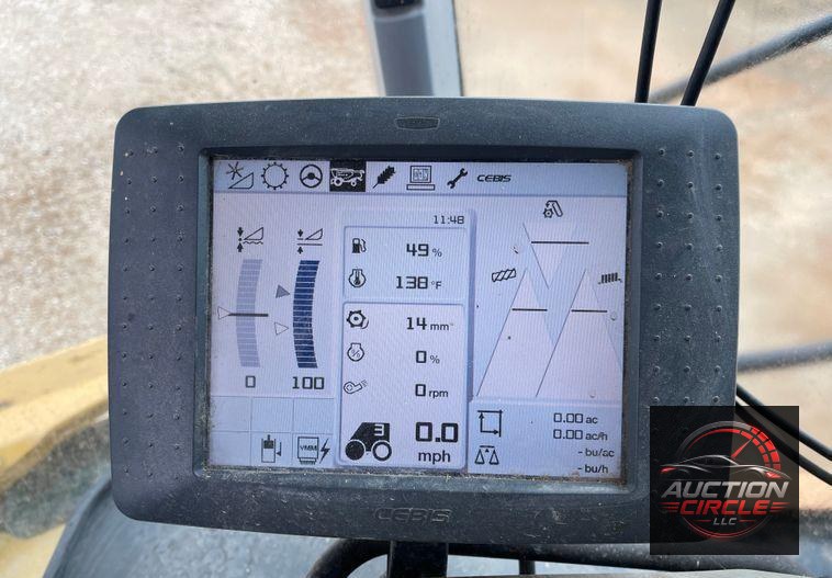 2012 Claas Lexion 750TT  RWA combine