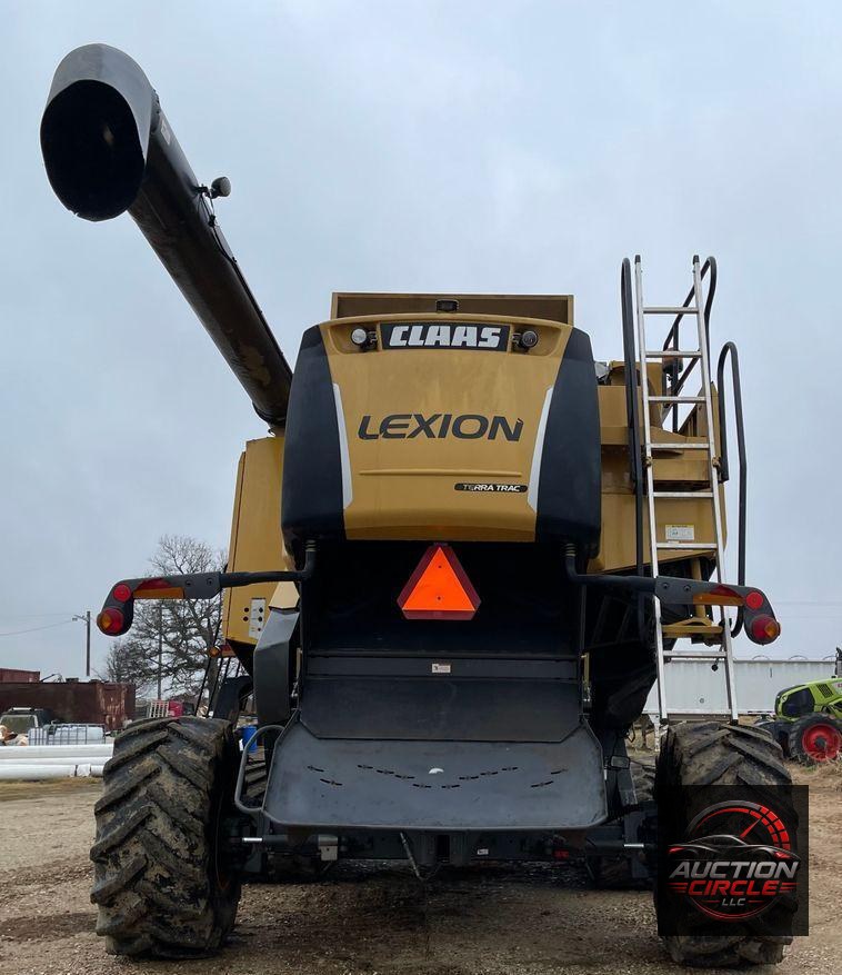 2012 Claas Lexion 750TT  RWA combine