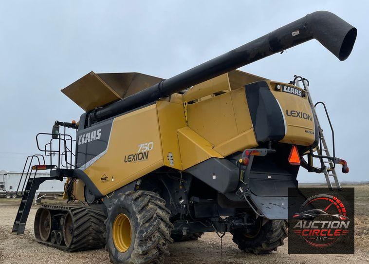 2012 Claas Lexion 750TT  RWA combine