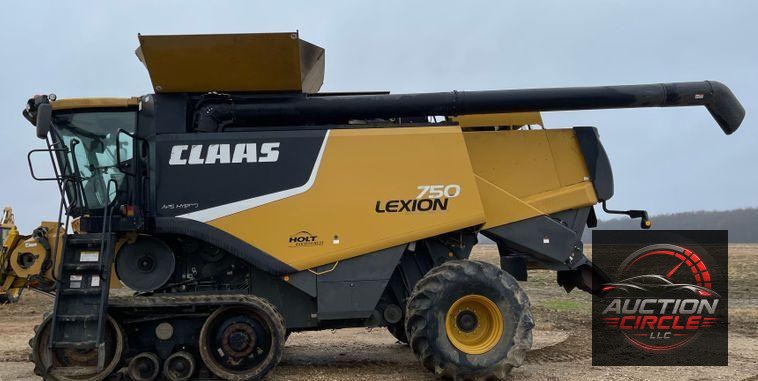 2012 Claas Lexion 750TT  RWA combine
