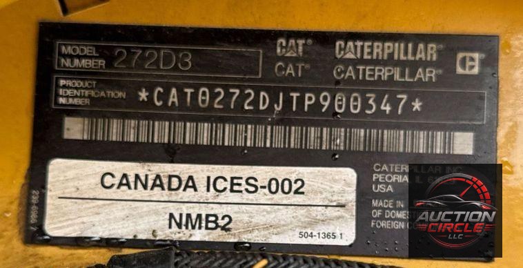2023 Caterpillar  272D3 XPS skid steer loader